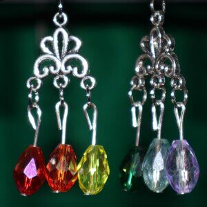 Handmade Clip-On Earrings - PRIDE SUPPORT - COT 26